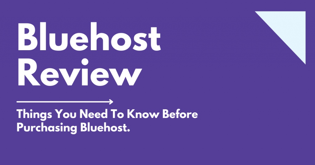 Bluehost Review 2021